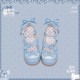 Mademoiselle Pearl Bow Rabbit Shoes(Reservation/4 Colours/Full Payment Without Shipping)